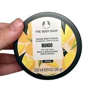 The Body Shop Sugar Body Scrub MANGO 10.9 Oz. For Dry Skin